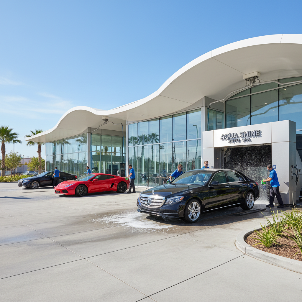 Benny's Car Wash facility